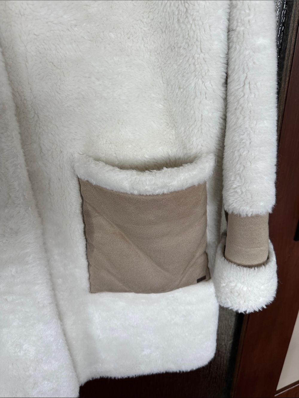 Soia & Kyo Anthropologie Fiala Sherpa Coat size Large - Picture 13 of 15